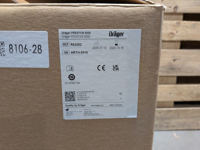Testapparatuur ademluchtbescherming, dräger, prestor 5000, 2024 - afbeelding 7 van  16