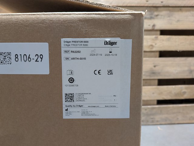 Testapparatuur ademluchtbescherming, dräger, prestor 5000, 2024 - afbeelding 6 van  15