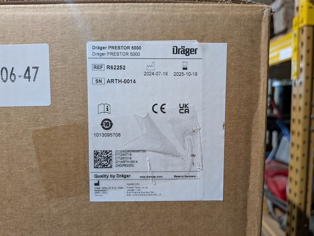 Testapparatuur ademluchtbescherming, dräger, prestor 5000, 2024 - afbeelding 6 van  14