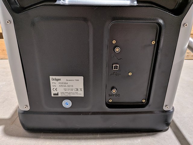 Testapparatuur ademluchtbescherming, dräger, quaestor 7000 - afbeelding 7 van  8