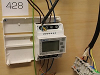 Testbord met diverse cee stekkers en energiemeter eastron sdm630. - afbeelding 3 van  3