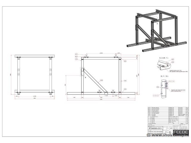 Testframe zwemladder - afbeelding 2 van  2