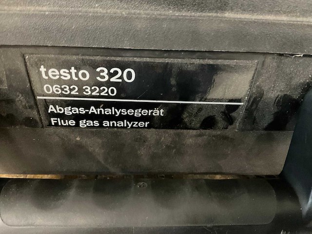 Testo 320 rookgas analyzer - afbeelding 2 van  3