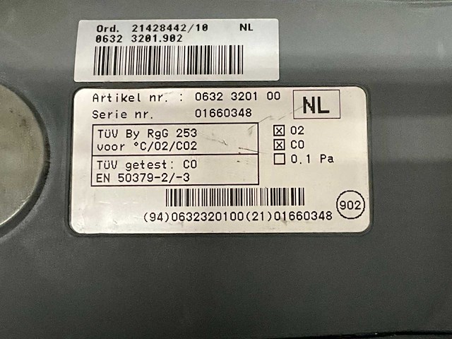 Testo 327-1 rookanalyzer - afbeelding 4 van  4