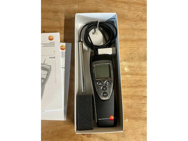 Testo 425 anemometer - afbeelding 3 van  3