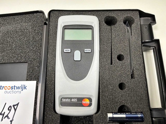 Testo 465 toerenteller - afbeelding 2 van  2