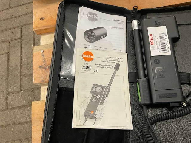 Testo 816 decibel meter - afbeelding 4 van  4
