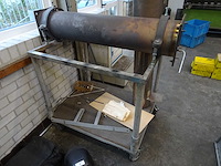 Testopstelling voor brandertests - afbeelding 2 van  2