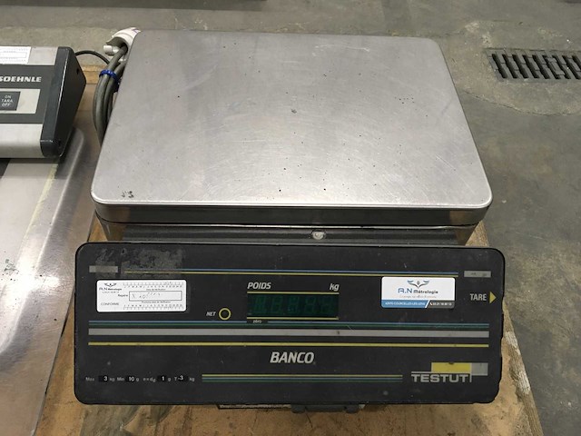 Testut banco dubbele displayweegschaal - afbeelding 2 van  4