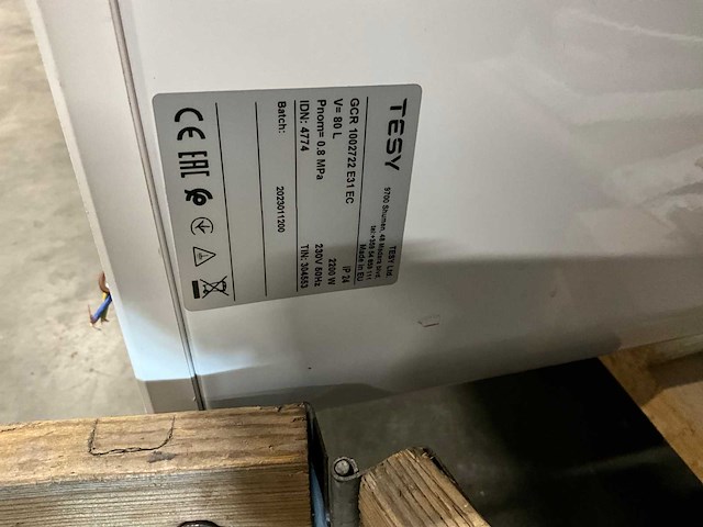 Tesy gcr 1002722 e31 boiler - afbeelding 3 van  3