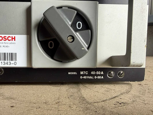 Tet electronics - - m7c 40-50a - laboratoriumvoeding - afbeelding 5 van  7