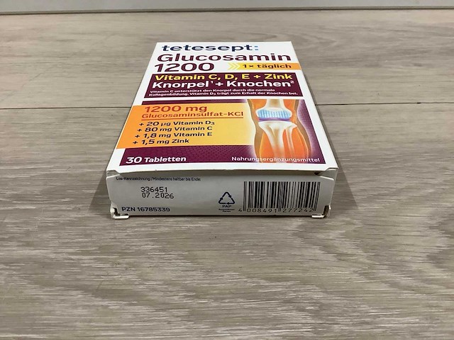 Tetesept glucosamine 1200 pillen (circa 345 stuks) - afbeelding 3 van  4