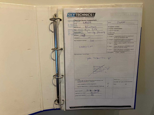 Teupen 21vh pannenlift - afbeelding 11 van  19