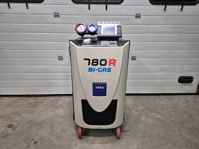 Texa - 2018 - 780r - dual gas airco test- en vulapparaat r134a & r1234yf - afbeelding 2 van  7