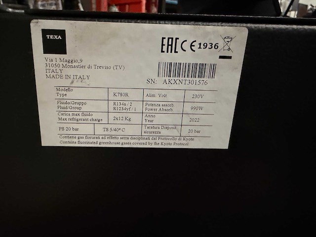 Texa - 2022 - 780 - airco test- en vulapparaat r134a & r1234yf bi gas touch - afbeelding 3 van  14