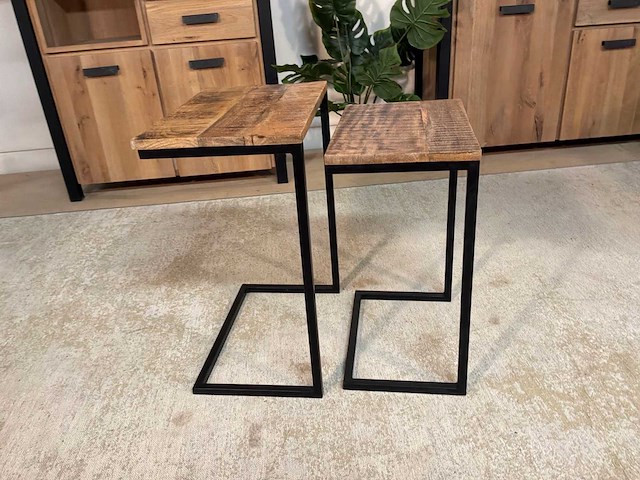 Texas bijzettafel set van 2 - afbeelding 3 van  9