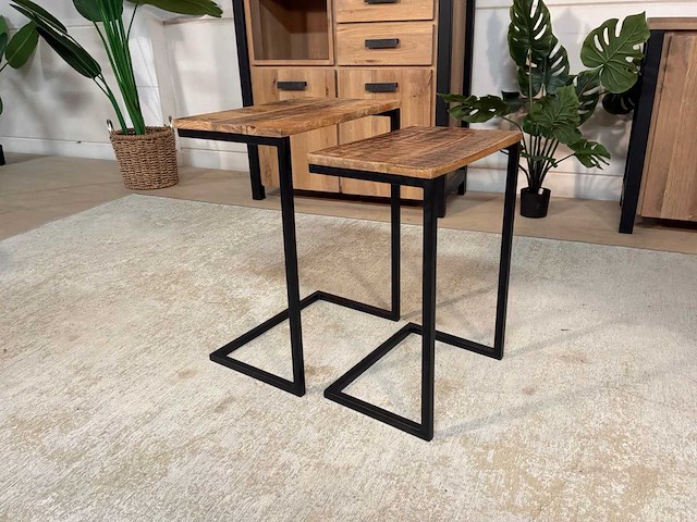 Texas bijzettafel set van 2 - afbeelding 5 van  9