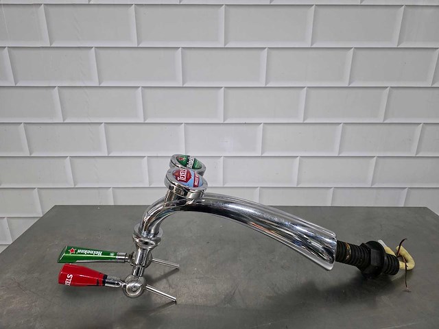 Texels / heineken 2-punts tapkraan - afbeelding 3 van  4