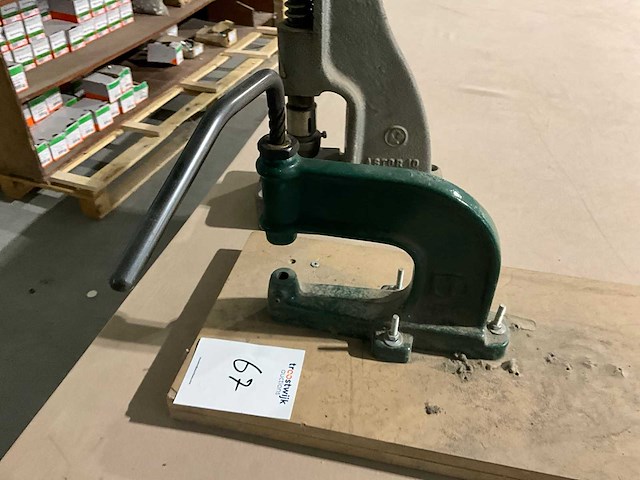 Textiel persmachine (2x) - afbeelding 5 van  5