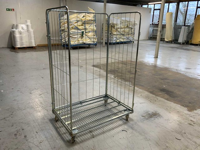 Textiel transportwagen (3x) - afbeelding 1 van  6