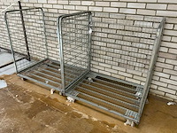 Textiel transportwagen (4x) - afbeelding 1 van  6