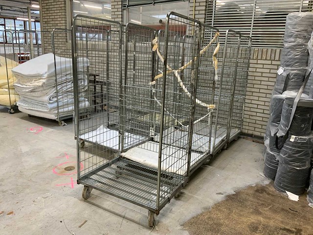 Textiel transportwagen (7x) - afbeelding 3 van  7