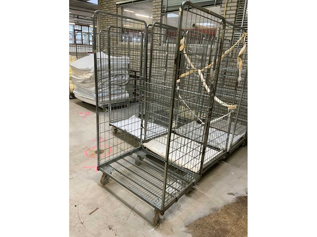 Textiel transportwagen (7x) - afbeelding 4 van  7