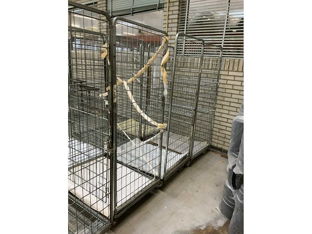 Textiel transportwagen (7x) - afbeelding 5 van  7