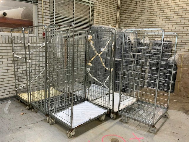 Textiel transportwagen (7x) - afbeelding 7 van  7