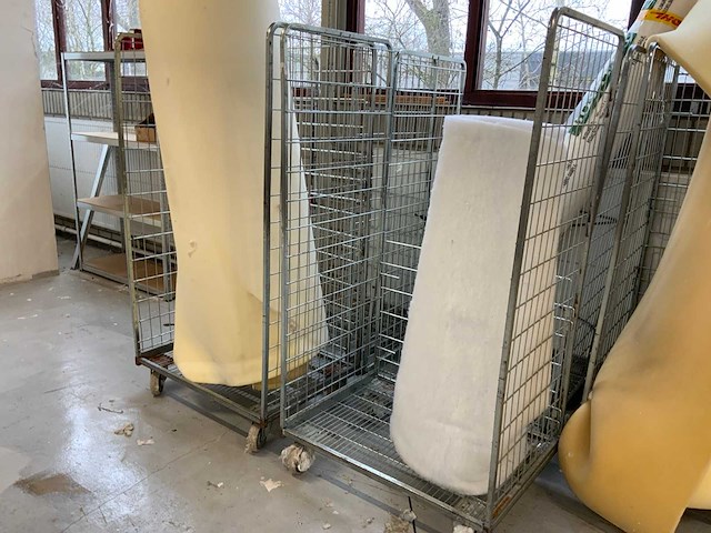 Textiel transportwagen inclusief divers schuim (5x) - afbeelding 3 van  8
