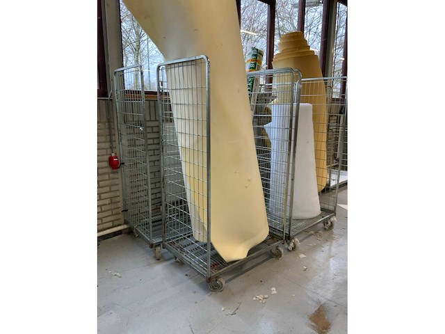 Textiel transportwagen inclusief divers schuim (5x) - afbeelding 6 van  8