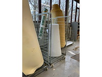 Textiel transportwagen inclusief divers schuim (5x) - afbeelding 7 van  8