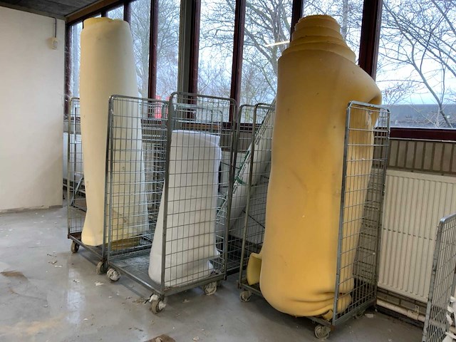 Textiel transportwagen inclusief divers schuim (5x) - afbeelding 8 van  8