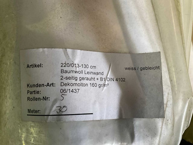 Textielrol (10x) - afbeelding 3 van  3