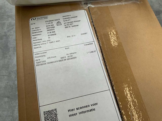 Texwipe technicloth tx 609 nonwoven wipers (57000x) - afbeelding 4 van  7