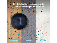 Thamtu g10h robotstofzuiger met dweilfunctievoor harde vloeren tapijt dieren haren - afbeelding 2 van  6