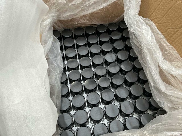 Thcontainers 5ml black jars-child prof (19000x) - afbeelding 1 van  9