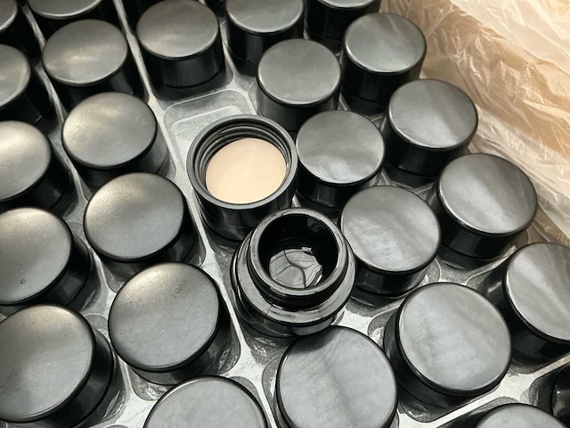 Thcontainers 5ml black jars-child prof (19000x) - afbeelding 3 van  9