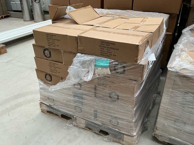 Thcontainers 5ml black jars-child prof (19000x) - afbeelding 4 van  9