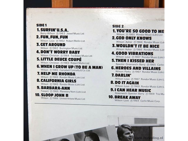 The beach boys - afbeelding 3 van  5