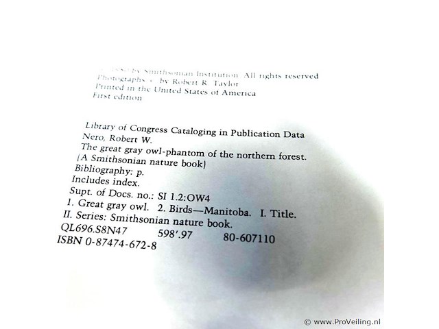 The great gray owl - afbeelding 2 van  5