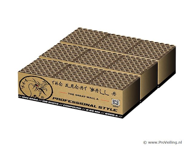 The great wall 324 shots 25mm - afbeelding 1 van  1