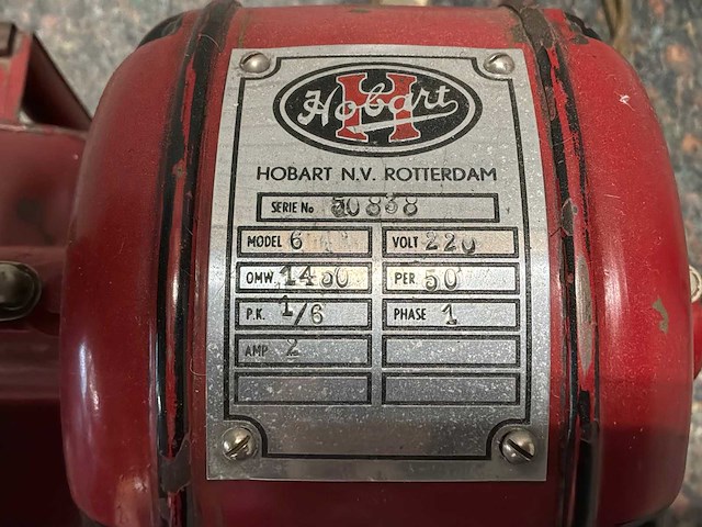 The hobart manufacturing 6 koffiemolen - afbeelding 4 van  6