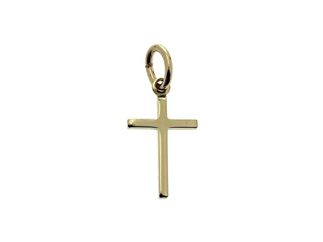 The jewelry collection hanger kruis geelgoud - afbeelding 1 van  1