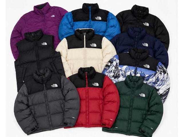 The north face puffer jas (15x) - afbeelding 2 van  4
