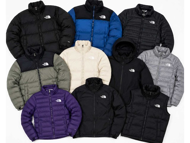 The north face puffer jas (15x) - afbeelding 4 van  4