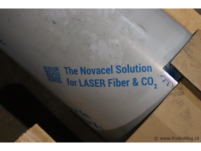 The novacel solution for laser fiber & co₂ zelfklevende beschermfolie op rol; - afbeelding 3 van  3