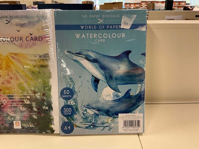 The paper boutique aquarelpapier - 50 x a4 (10x) - afbeelding 2 van  4