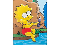 The simpsons - canvas op doek 200x200 - afbeelding 6 van  7