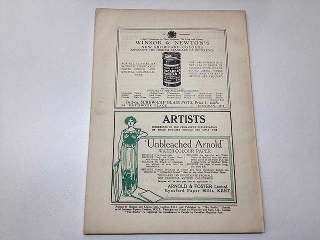 The studio: an illustrated magazine of fine and applied art - afbeelding 4 van  4